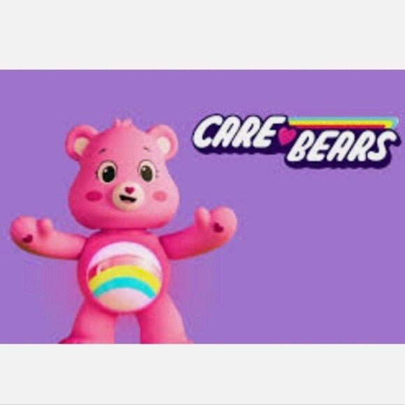 Interactive CARE BEARS CHEER BEAR PINK - Picture 4 of 8